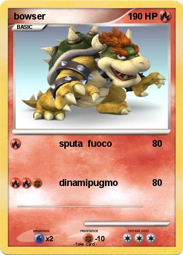 Pokemon bowser