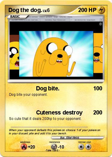 Pokemon Dog the dog.
