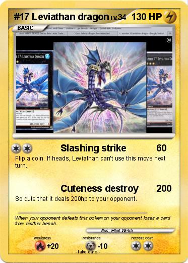 Pokemon #17 Leviathan dragon
