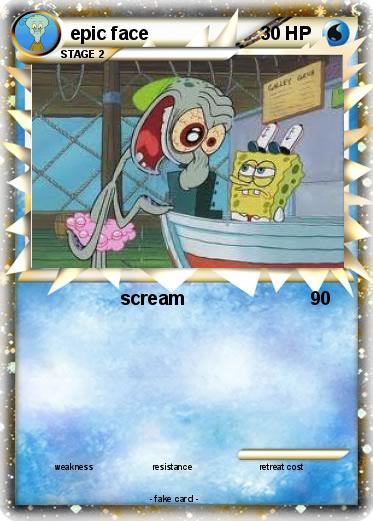 Pokemon epic face