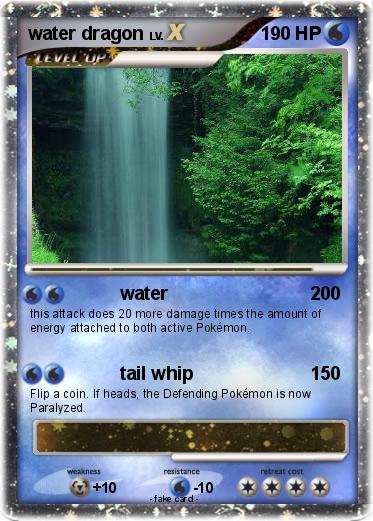 Pokemon water dragon