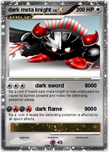 Pokemon dark meta knight