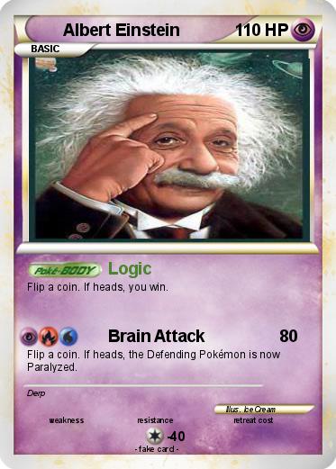 Pokemon Albert Einstein