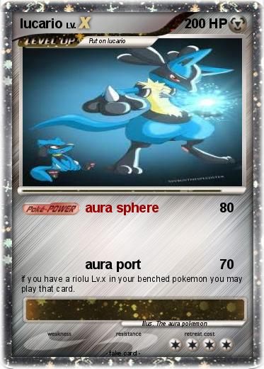 Pokemon lucario