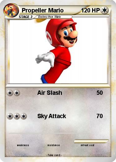 Pokemon Propeller Mario