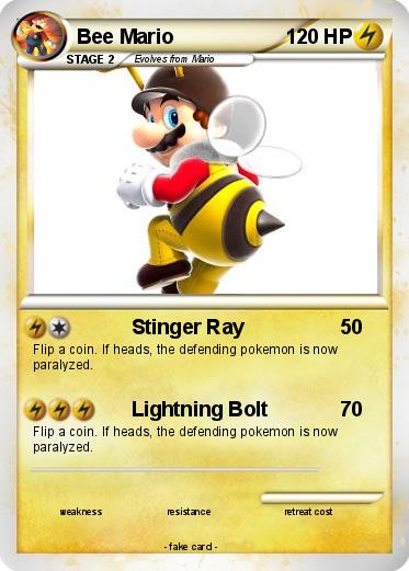 Pokemon Bee Mario