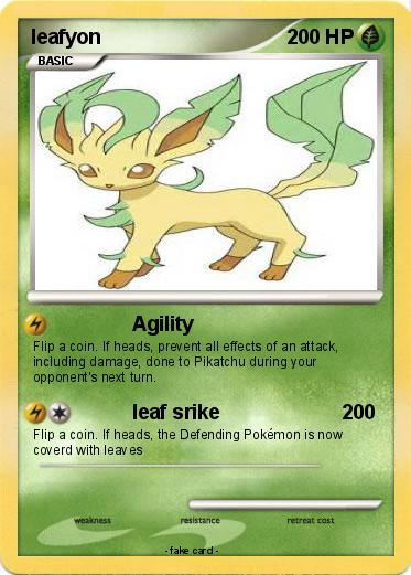 Pokemon leafyon