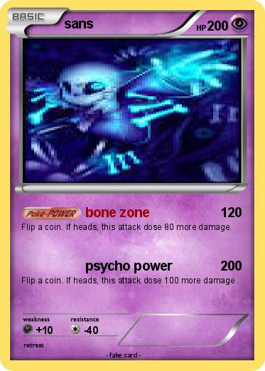 Pokemon sans