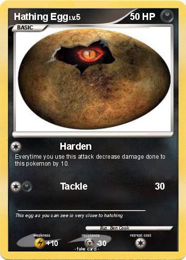 Pokemon Hathing Egg