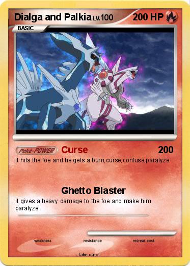 Pokemon Dialga and Palkia