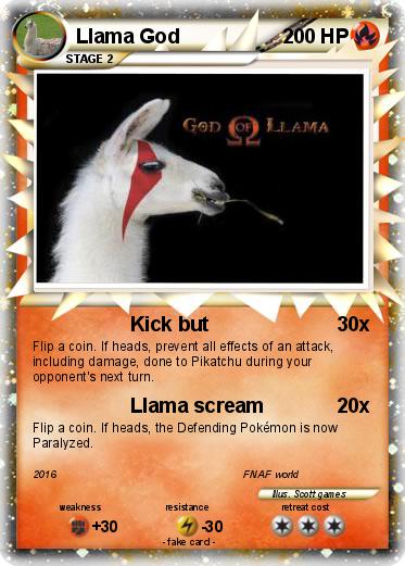 Pokemon Llama God