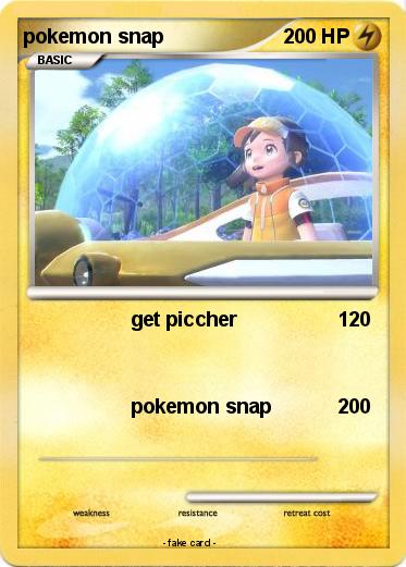 Pokemon pokemon snap
