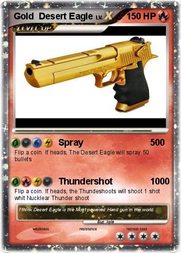 Pokemon Gold  Desert Eagle