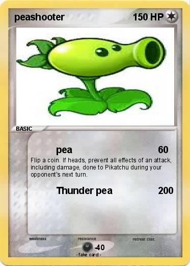 Pokemon peashooter