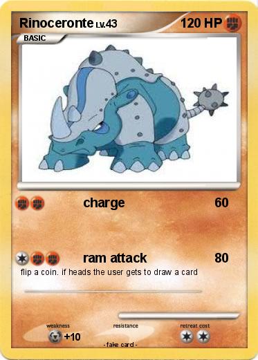 Pokemon Rinoceronte