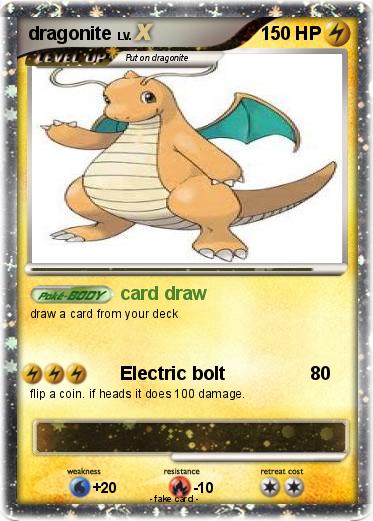 Pokemon dragonite