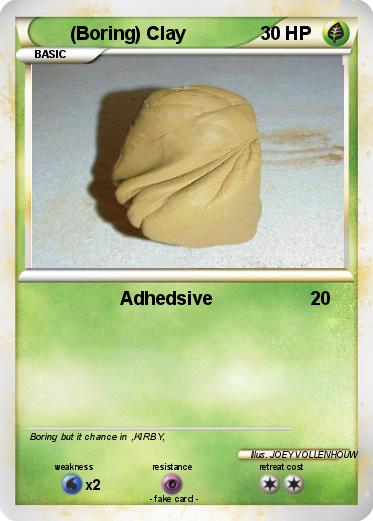 Pokemon (Boring) Clay