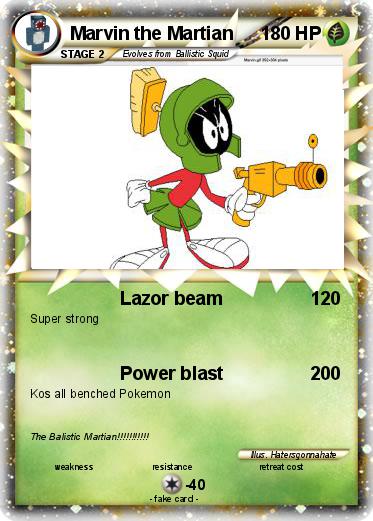 Pokemon Marvin the Martian
