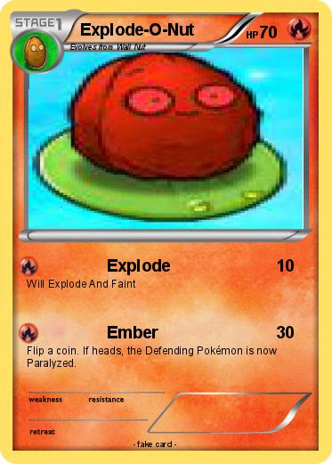 Pokemon Explode-O-Nut