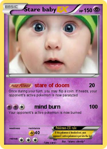 Pokemon Stare baby