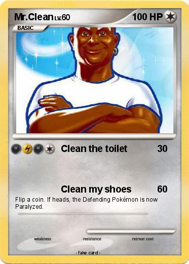 Pokemon Mr.Clean