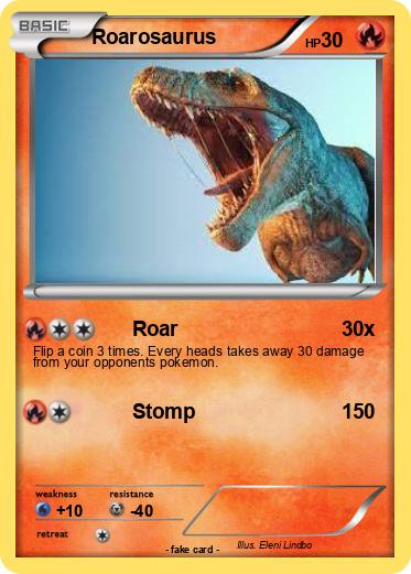 Pokemon Roarosaurus