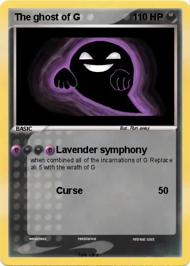 Pokemon The ghost of G