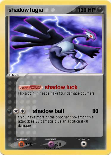 Pokemon shadow lugia