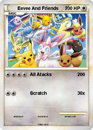 Pokemon Eevee And Friends