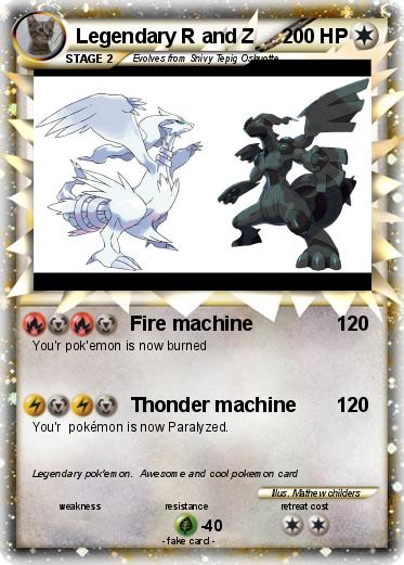 Pokemon Legendary R and Z