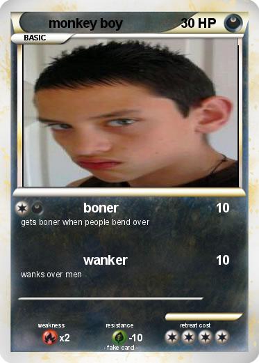 Pokemon monkey boy