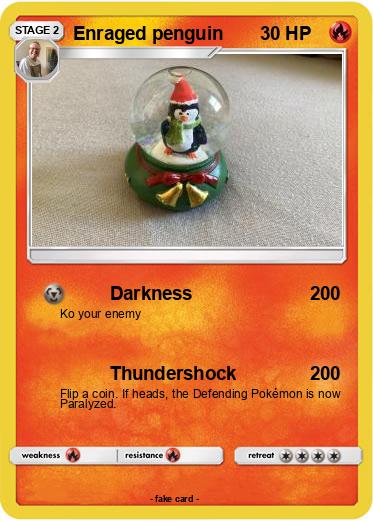 Pokemon Enraged penguin