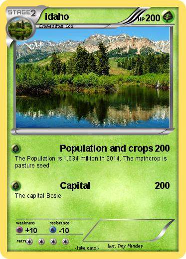 Pokemon idaho