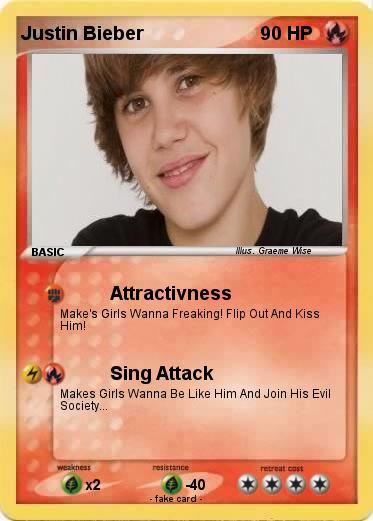 Pokemon Justin Bieber
