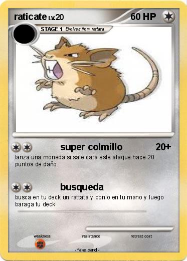 Pokemon raticate