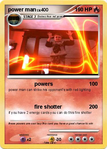 Pokemon power man