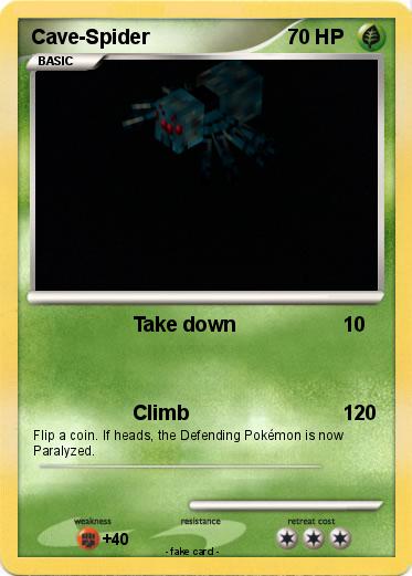 Pokemon Cave-Spider