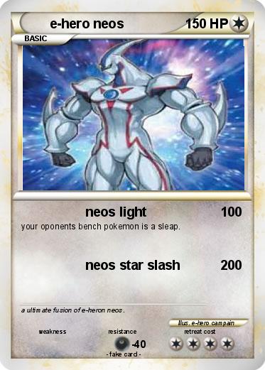 Pokemon e-hero neos