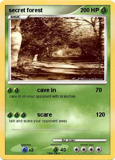 Pokemon secret forest