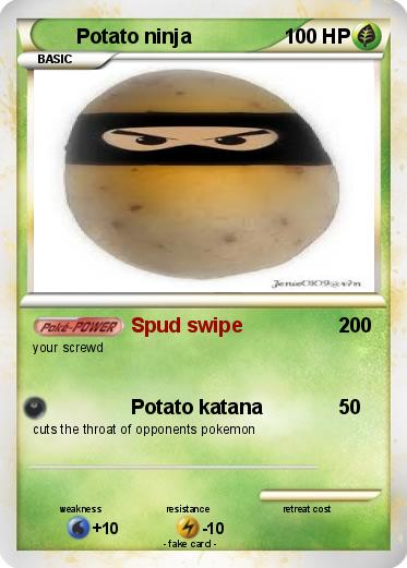 Pokemon Potato ninja