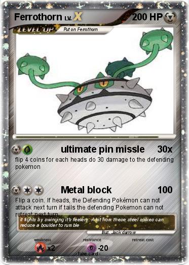 Pokemon Ferrothorn