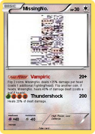 Pokemon MissingNo.