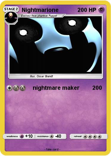 Pokemon Nightmarione