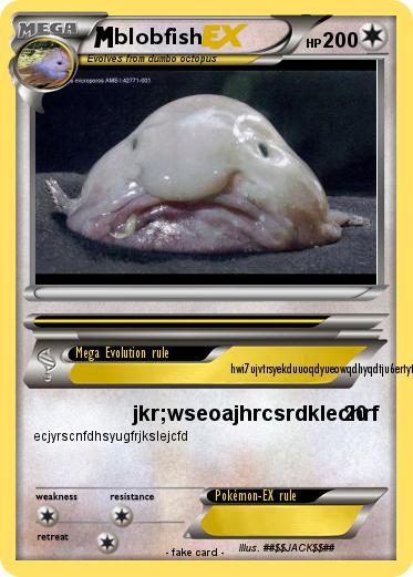 Pokemon blobfish