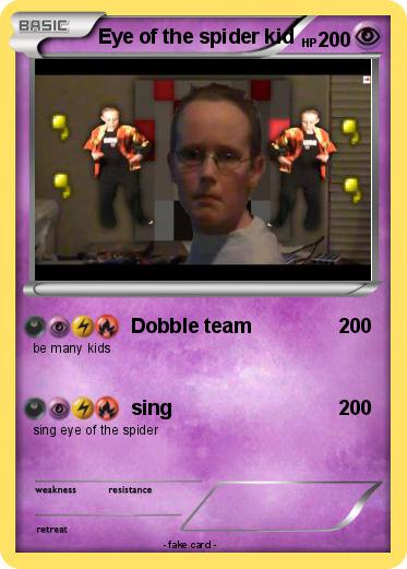 Pokemon Eye of the spider kid
