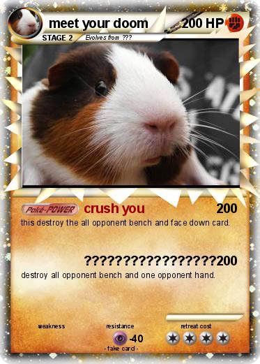 Pokemon meet your doom