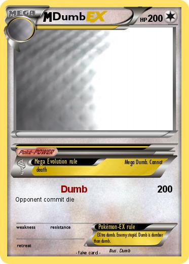 Pokemon Dumb