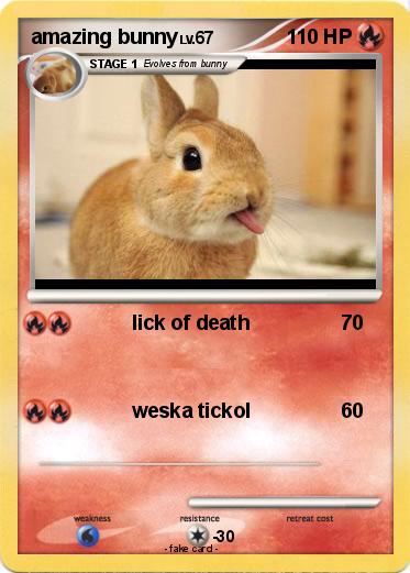 Pokemon amazing bunny
