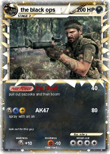Pokemon the black ops