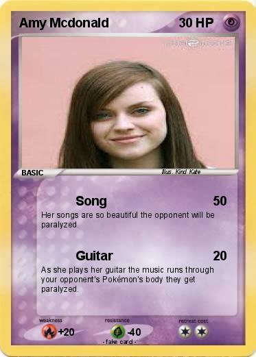 Pokemon Amy Mcdonald